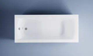 Ванна из искусственного камня Astra-Form Нью-Форм 01010009 160x70 см белый глянец